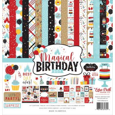 Echo Park Magical Birthday Boy Designpapier - Collection Kit